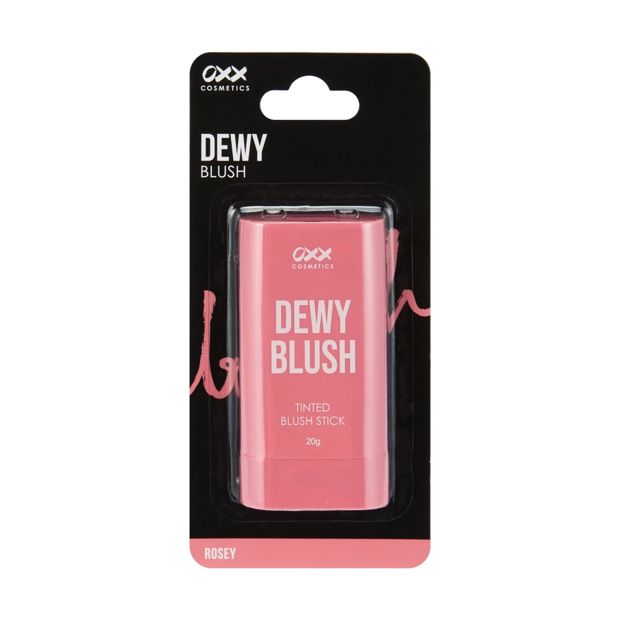 Dewy Blush Tinted Blush Stick, Rosey - OXX Cosmetics