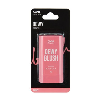 Dewy Blush Tinted Blush Stick, Rosey - OXX Cosmetics