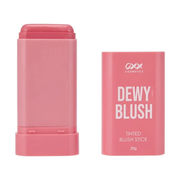 Dewy Blush Tinted Blush Stick, Rosey - OXX Cosmetics