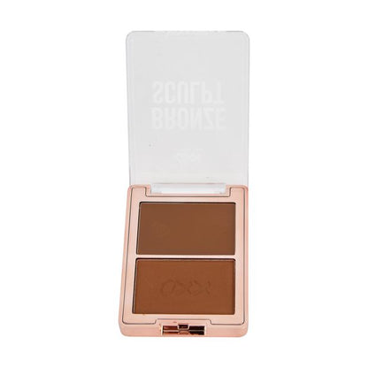 Bronze Sculpt Cream and Powder Duo, Cool Bronze - OXX Cosmetics