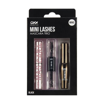 Mini Lashes Mascara Trio, Black - OXX Cosmetics