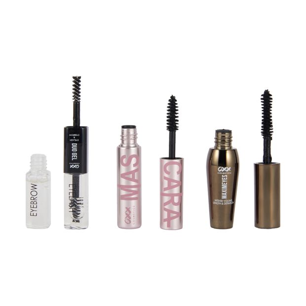 Mini Lashes Mascara Trio, Black - OXX Cosmetics