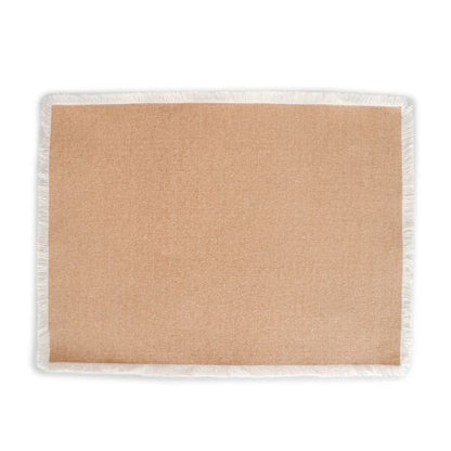Beige Fringe Placemat - Anko