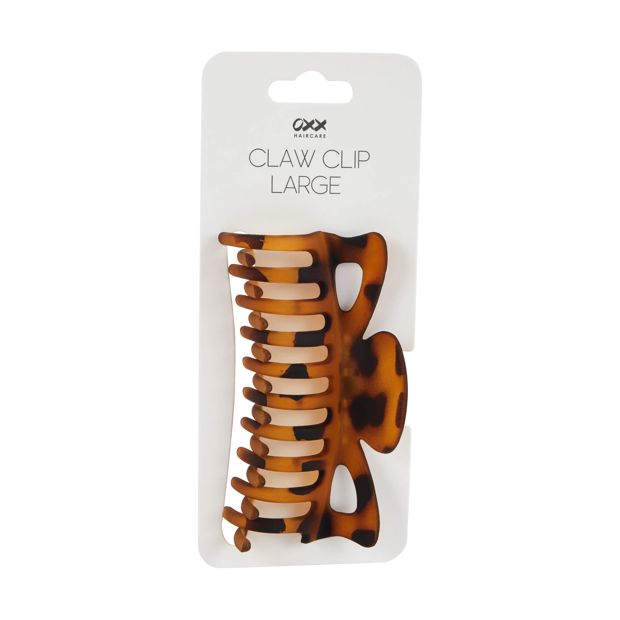 Black and Brown Large Claw Hair Clip - OXX Haircare