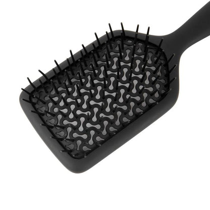 Styling Vented Paddle Brush, Black - OXX Haircare