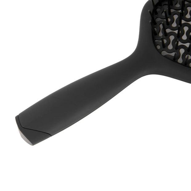 Styling Vented Paddle Brush, Black - OXX Haircare