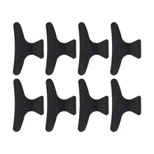 OXX Haircare 8 Pack Salon Clips - Black