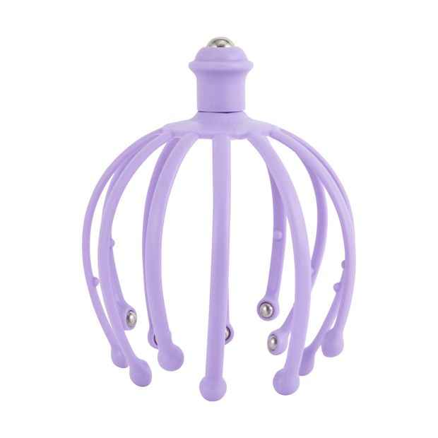 Head Massager, Purple - OXX Bodycare