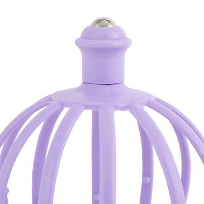 Head Massager, Purple - OXX Bodycare