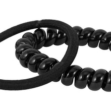 12 Pack Hair Elastics, Black - OXX Haircare