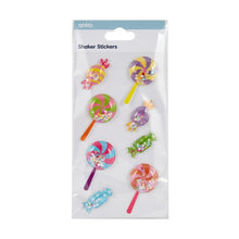 8 Piece Shaker Stickers, Candy - Anko