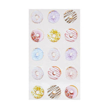 Puffy Stickers Sheet, Donut - Anko