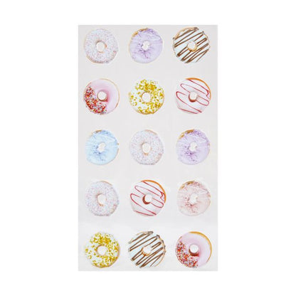 Puffy Stickers Sheet, Donut - Anko