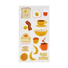 14 Piece Puffy Stickers, Breakfast - Anko