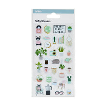 33 Piece Puffy Stickers, Home - Anko