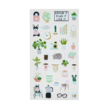 33 Piece Puffy Stickers, Home - Anko