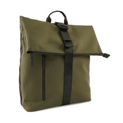 Fold Up Youth Backpack, Olive - Anko