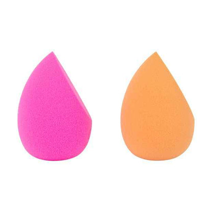2 Pack Blender Sponge, Pink and Orange - OXX Cosmetics