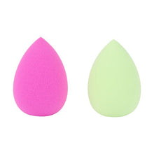 2 Pack Blender Sponge, Pink and Green - OXX Cosmetics