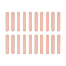 20 Piece Nail File Set, Peach - OXX Cosmetics