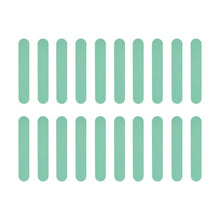 20 Piece Nail File Set, Mint - OXX Cosmetics