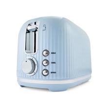 2 Slice Retro Toaster, Blue - Anko
