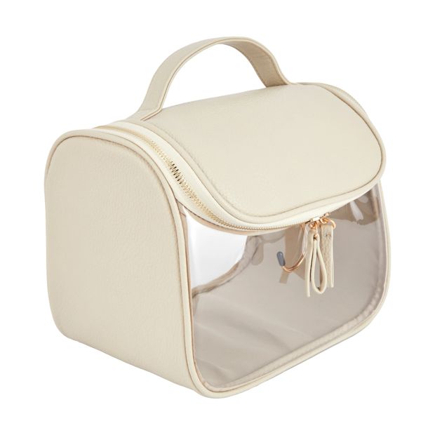 Travel Bag, Beige - OXX Cosmetics