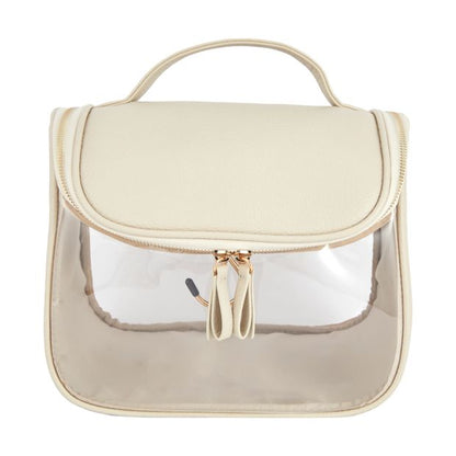 Travel Bag, Beige - OXX Cosmetics