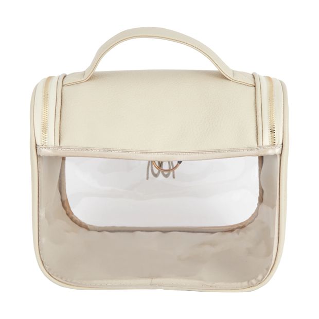 Travel Bag, Beige - OXX Cosmetics