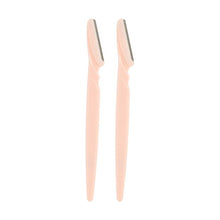 2 Pack Facial Razors, Peach - OXX Cosmetics