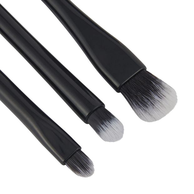 Travel Brush Set, Black - OXX Cosmetics
