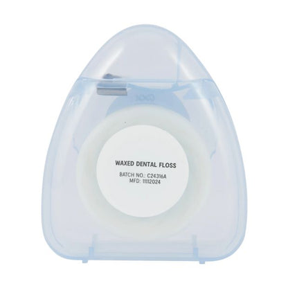 50m Waxed Dental Floss Roll, Mint Flavoured - OXX Bodycare