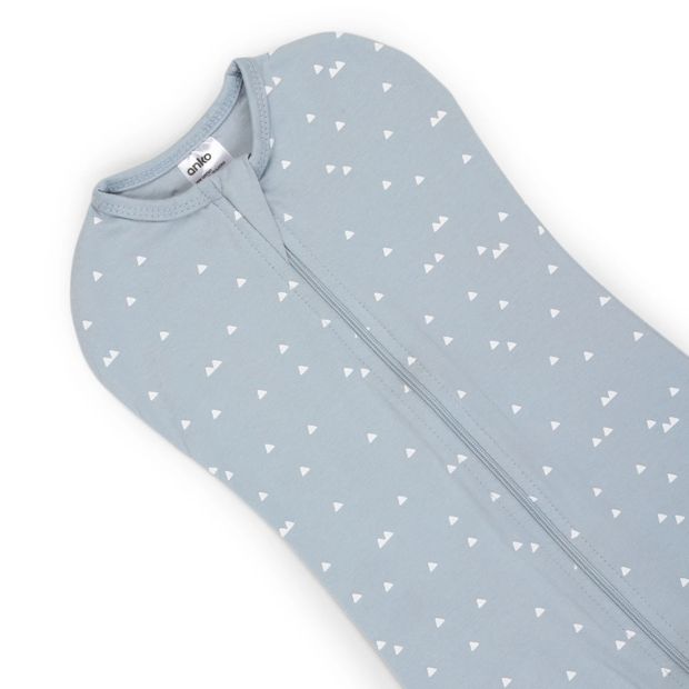 2 Pack Organic Cotton Swaddle Pouches, Safari - Anko