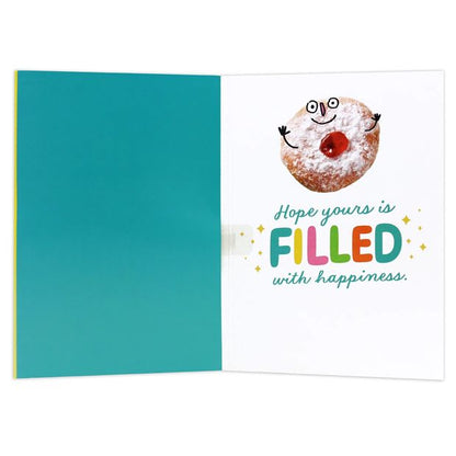 Hallmark Interactive Sound Birthday Card - Birthdays are a Hole Lot of Fun