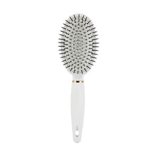 Styling Oval Pad Brush, White - OXX Haircare