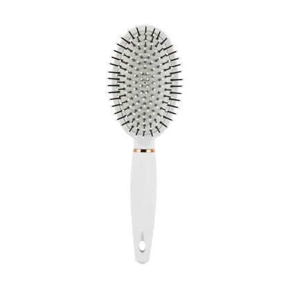 Styling Oval Pad Brush, White - OXX Haircare