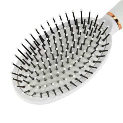 Styling Oval Pad Brush, White - OXX Haircare