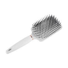 Styling Square Paddle Brush, White - OXX Haircare