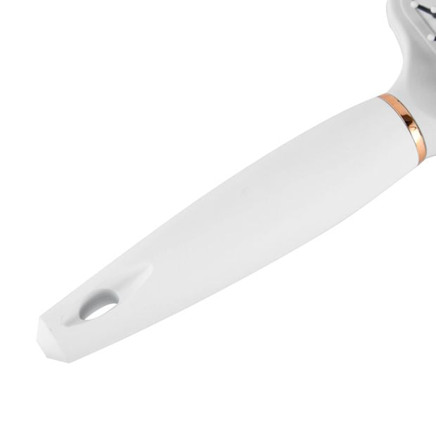 Styling Square Paddle Brush, White - OXX Haircare