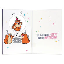 Hallmark Interactive Sound Birthday Card - Spinning Hamster