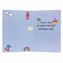 Hallmark Interactive Sound Birthday Card - Literally the Best Ever
