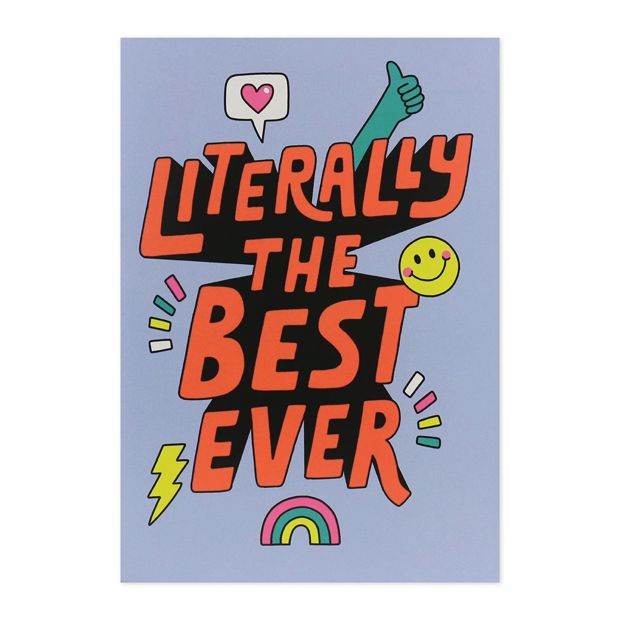 Hallmark Interactive Sound Birthday Card - Literally the Best Ever