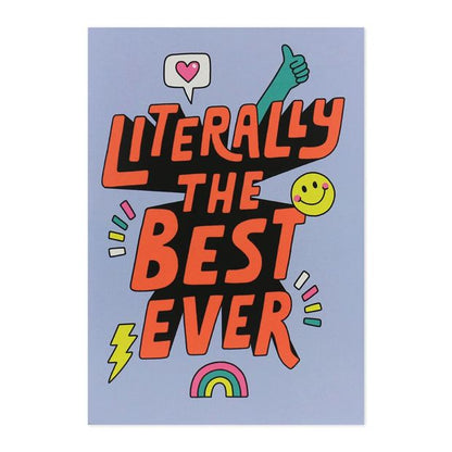 Hallmark Interactive Sound Birthday Card - Literally the Best Ever