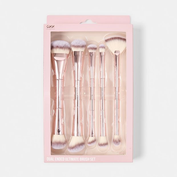5 Piece Dual Ended Ultimate Brush Set - OXX Cosmetics
