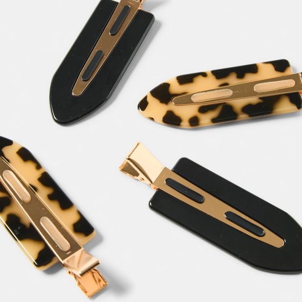 4 Pack No Crease Extra Large Hair Clips - OXX Haircare