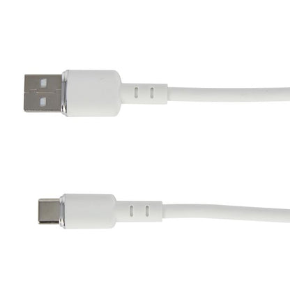 Wall USB Charger with USB-A to USB-C, White - Anko