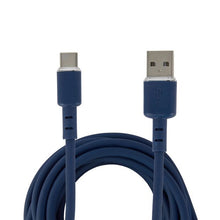 Wall USB Charger with USB-A to USB-C Cable, Blue - Anko