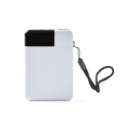 USB-A to USB-C 15W 5000mAh Portable Charger, White - Anko