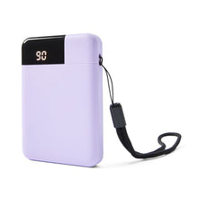 USB-A to USB-C 15W 5000mAh Portable Charger, Purple - Anko