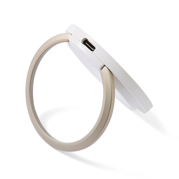 Wireless Charging Pad with Stand, White - Anko